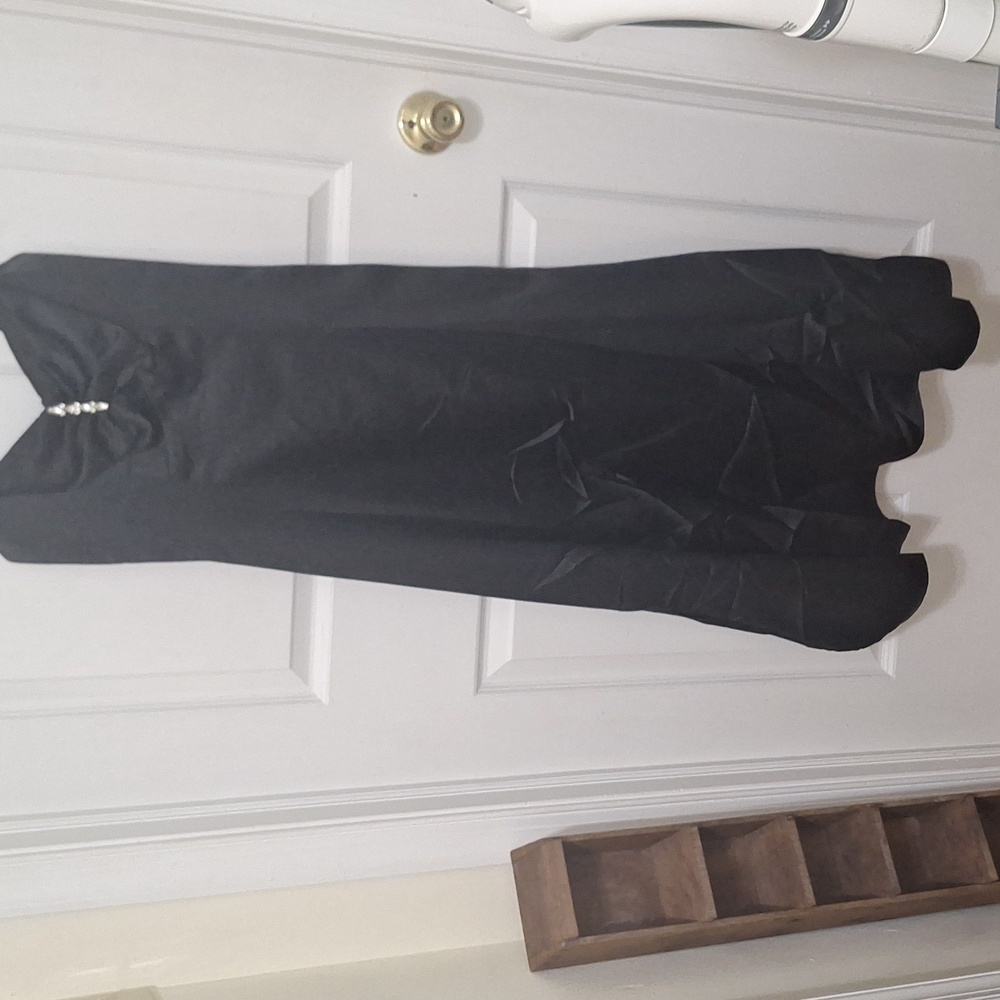 Black cocktail dress